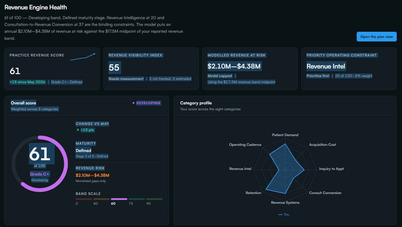Revenue Engine Health Overview
